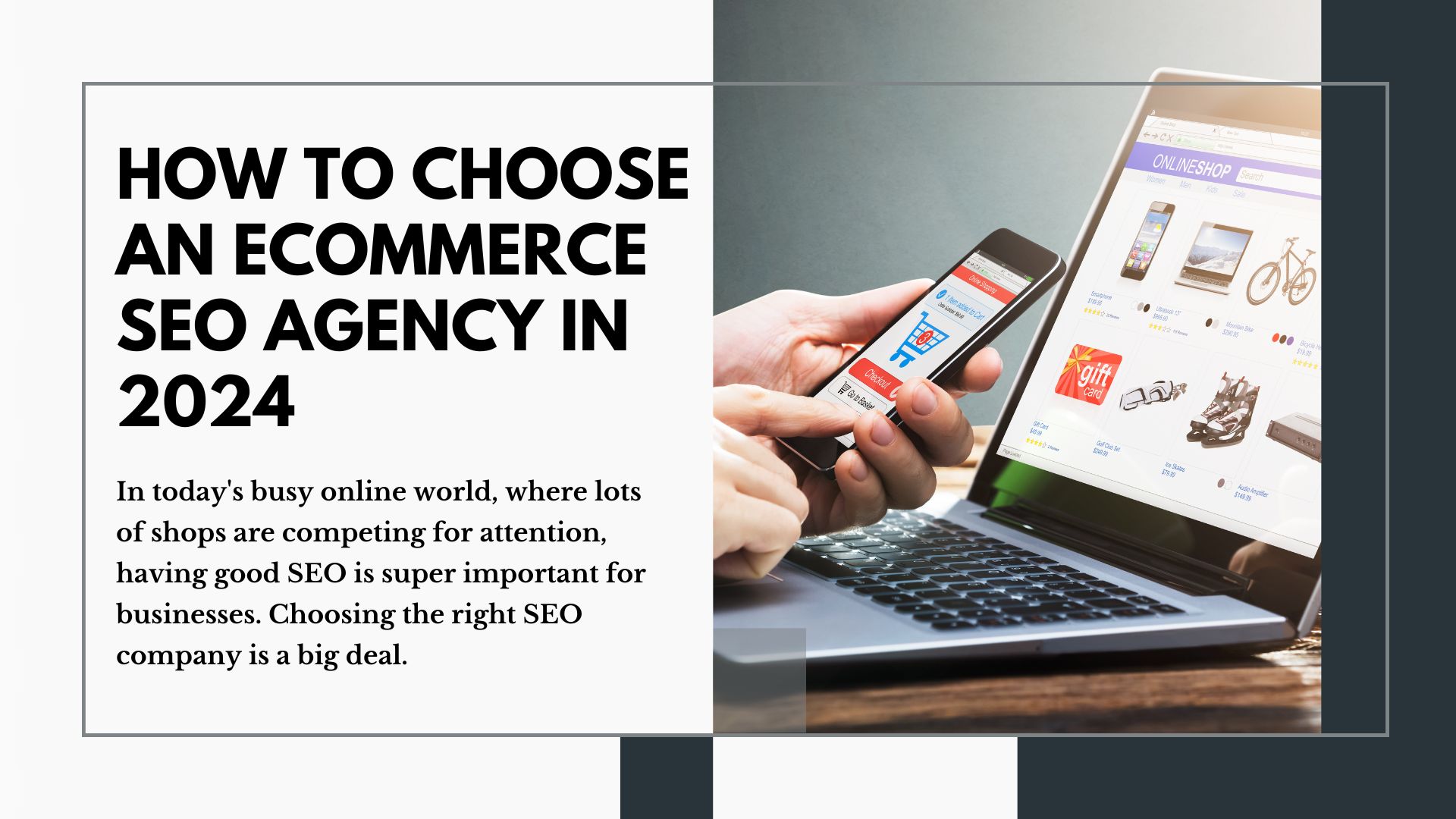 How To Choose An Ecommerce SEO Agency in 2024